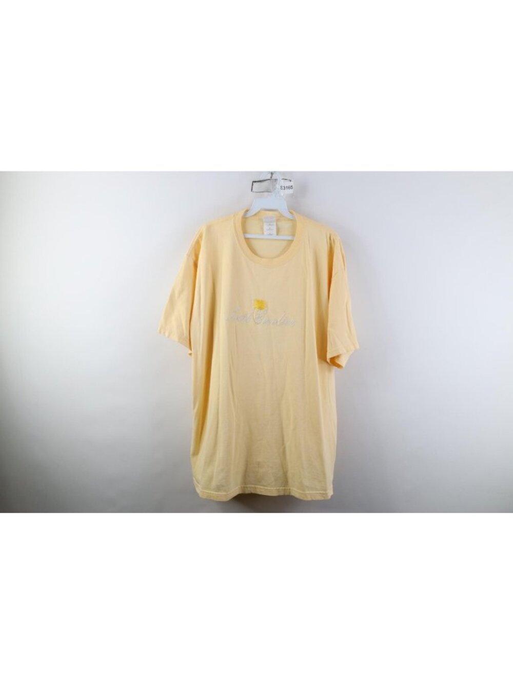 Vintage 90s Y2K Streetwear Womens XL Spell Out South Carolina Pineapple T-Shirt